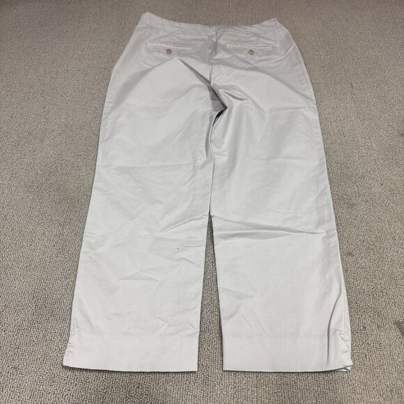 Talbots Pants Classic Side Zip Beige Women’s Size 8 - Picture 12 of 12